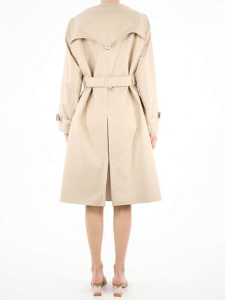 Beige Raincoat