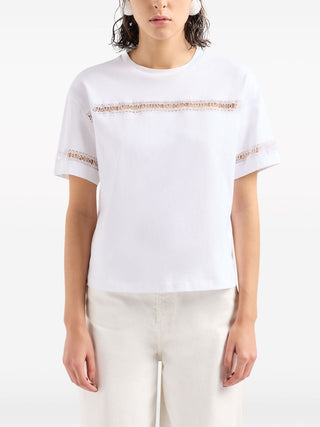 Emporio Armani T-shirts And Polos White