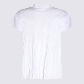 Sacai T-shirts And Polos White