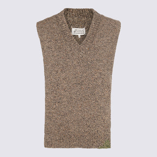 Maison Margiela Sweaters Brown