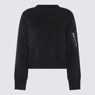 Sacai Sweaters Black