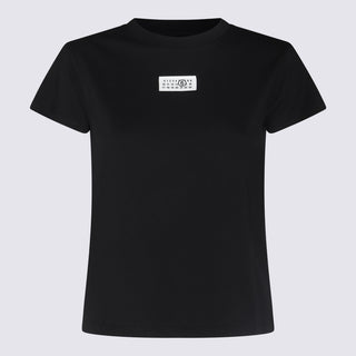 Mm6 Maison Margiela T-shirts And Polos Black