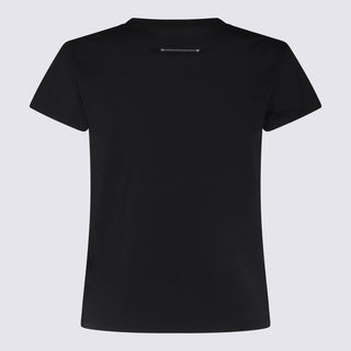 Mm6 Maison Margiela T-shirts And Polos Black