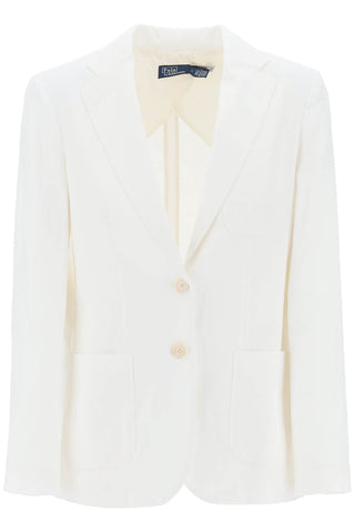 Single-breasted Linen Jacket