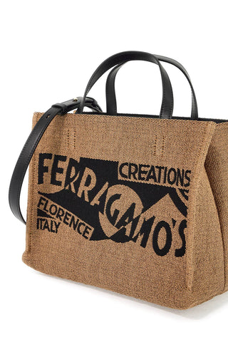 Logo Printed Small Tote Bag