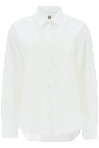 Logo-embroidered Cotton Shirt