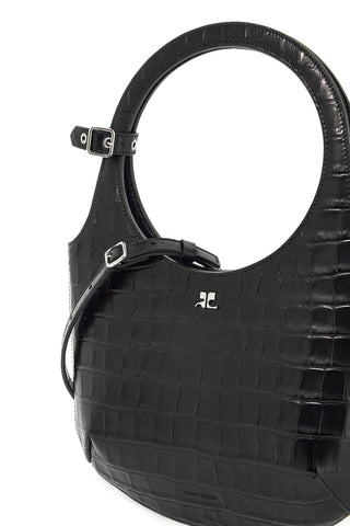 Handbag With Holy Crocodile Print
