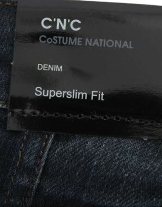 Chic Superskinny Blue Denim Jeans