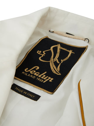 Elegant Marine Style Double Breasted Jacket