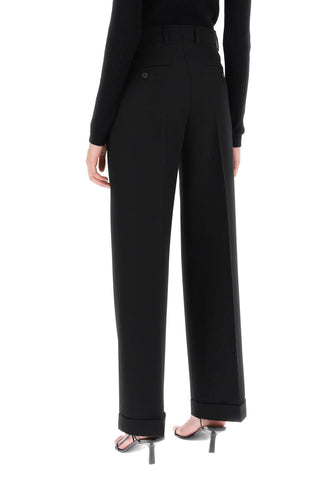 Cuffed Straight Trousers