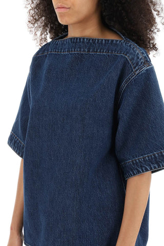 Boxy Denim Top