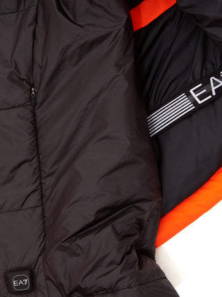 Radiant Orange Technical Winter Jacket