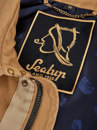 Exquisite Saharan Beige Cotton Jacket