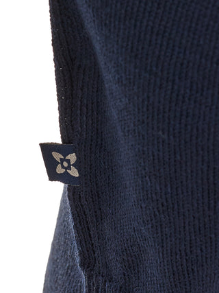 Elegant Blue Wool Turtleneck Sweater