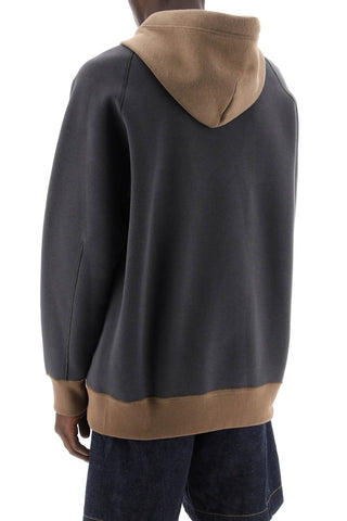 Hooded Sweatshirt With Reverse