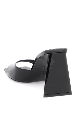 Devon Mules In Patent Leather