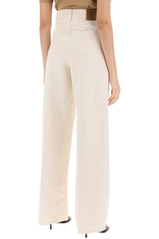 Organic Cotton Wide Leg Jeans.