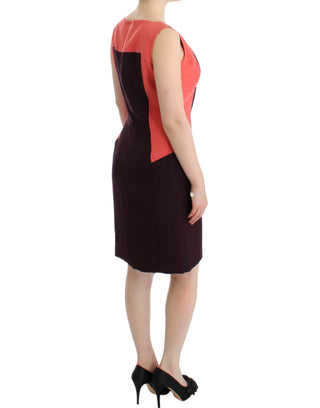 Multicolor Pencil Dress With Artistic Flair