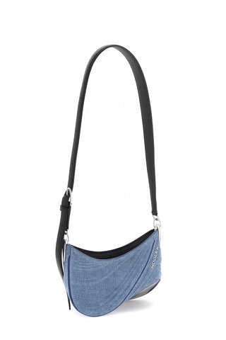 Small Denim Spiral Curve 01 Shoulder Bag