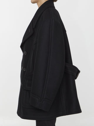 Oversized Caban Coat