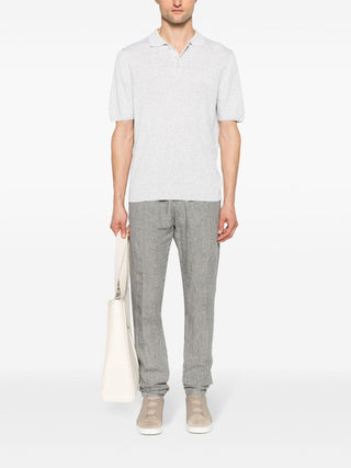 Emporio Armani Trousers Light Grey