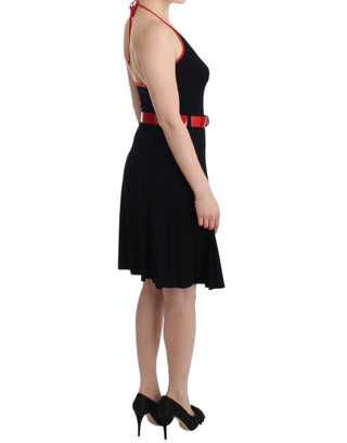 Elegant Black Palladio Knee-length Dress