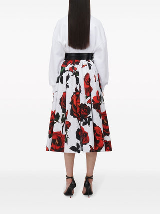 Alexander Mcqueen Skirts White