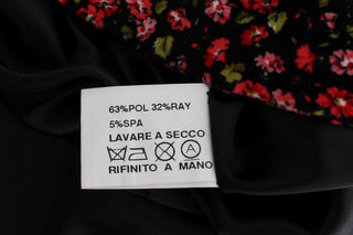 Elegant Floral Two-piece Skirt Suit Set