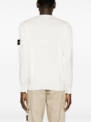 Stone Island Sweaters White