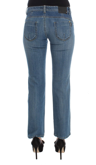 Chic Slim Fit Blue Jeans For The Modern Woman