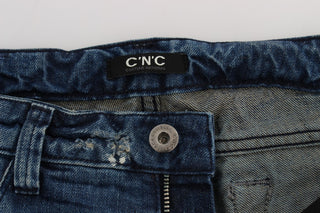 Chic Blue Regular Fit Denim