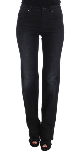 Chic Slim Fit Bootcut Denim Jeans