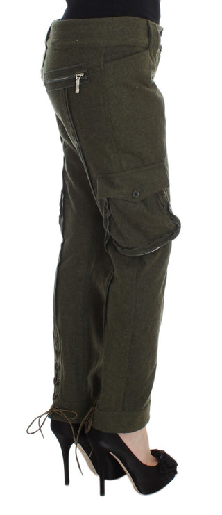 Chic Green Cargo Pants For Effortless Style