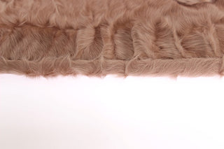 Elegant Beige Suede Elbow-length Gloves