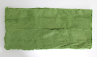 Elegant Green Fur Shoulder Wrap Scarf