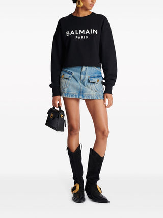 Balmain Sweaters Black