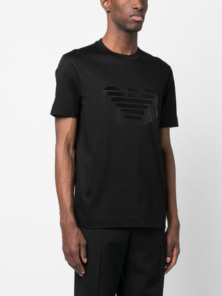 Emporio Armani T-shirts And Polos Black