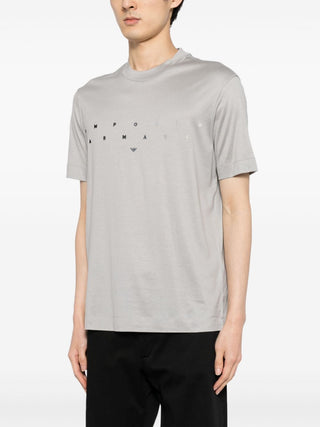 Emporio Armani T-shirts And Polos Grey