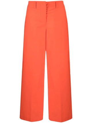 Erika Cavallini Semi-couture Trousers Red