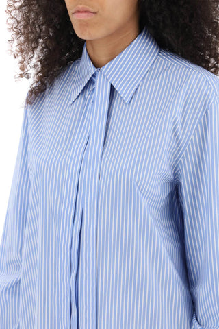 Striped Poplin Shirt