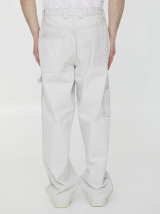 Cotton Denim Trousers