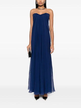 Alexander Mcqueen Dresses Blue