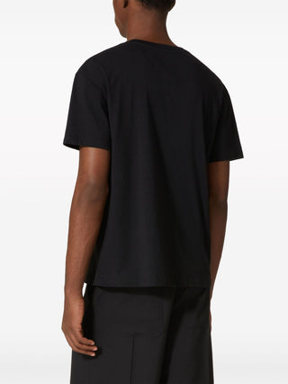 Valentino T-shirts And Polos Black