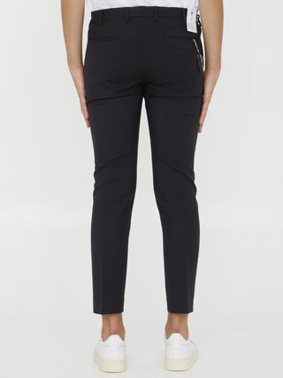 Black Wool Trousers