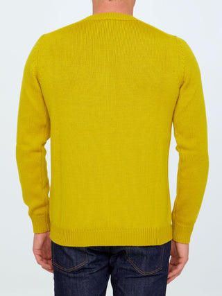 Yellow Merino Wool Sweater