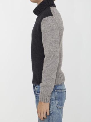 Bicolor Wool Jumper