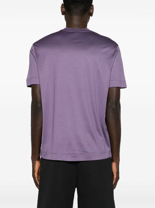 Emporio Armani T-shirts And Polos Purple