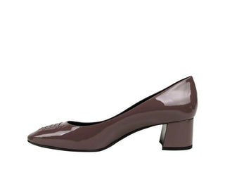 Bottega Veneta Women's Mauve Patent Leather Heel