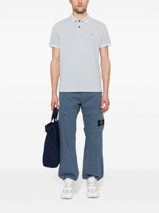 Stone Island T-shirts And Polos Clear Blue