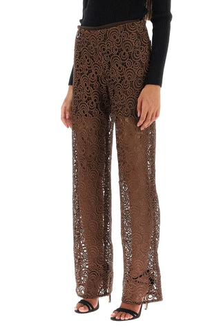 Trinity' Pants In Guipure Lace